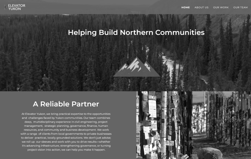 Elevator Yukon Website